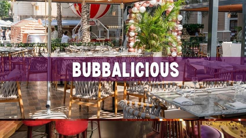 Bubbalicious Restaurant dubai